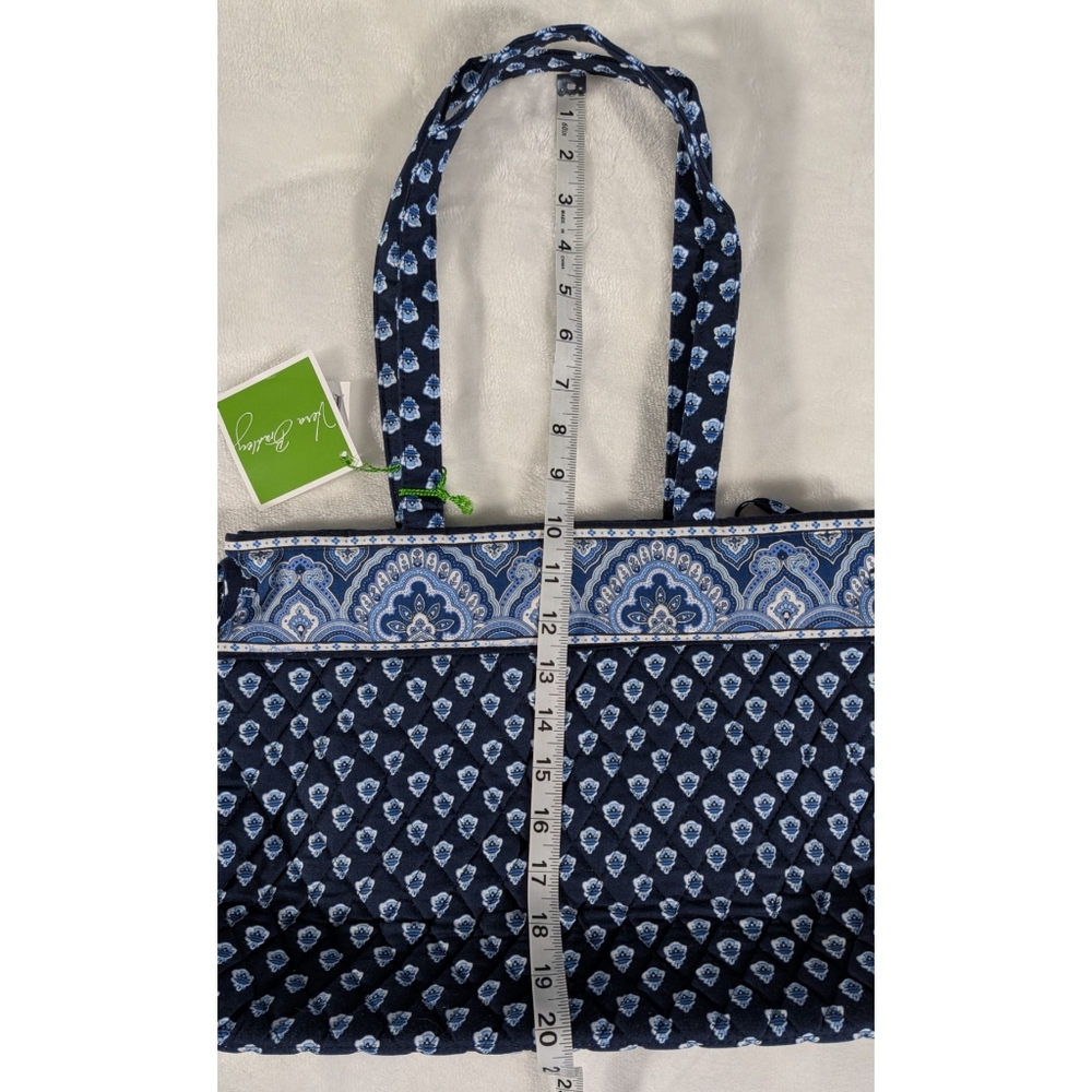 Vera Bradley Tie Tote Nantucket Navy - Picture 11 of 12